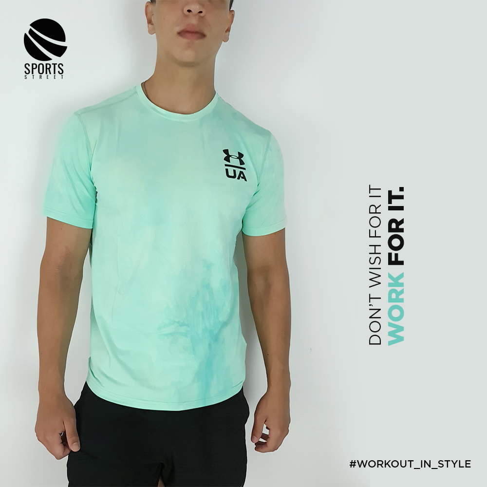 UA Faded 3005 Light Green Training Shirt